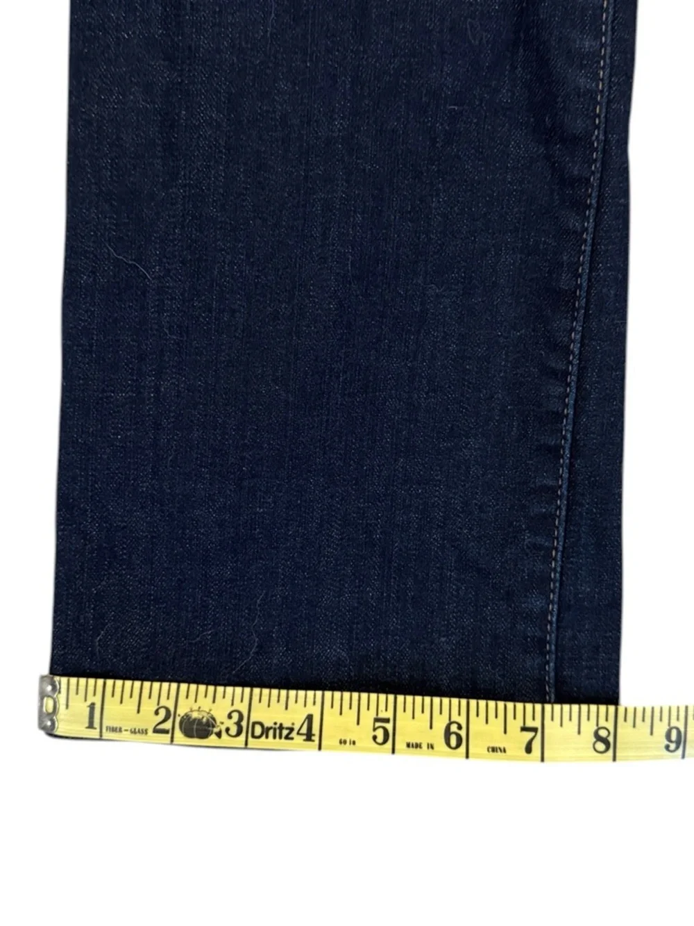 Levi’s 505 Flap Pocket Jean Dark Blue Wash Mid-Rise Bootcut Straight 12 (32x31)